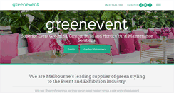 Desktop Screenshot of greenevent.com.au